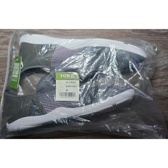 NWT Hike Footwear Stride Hands-Off Ergonomic Barefoot Shoes Unisex Sz EU 44 Gray